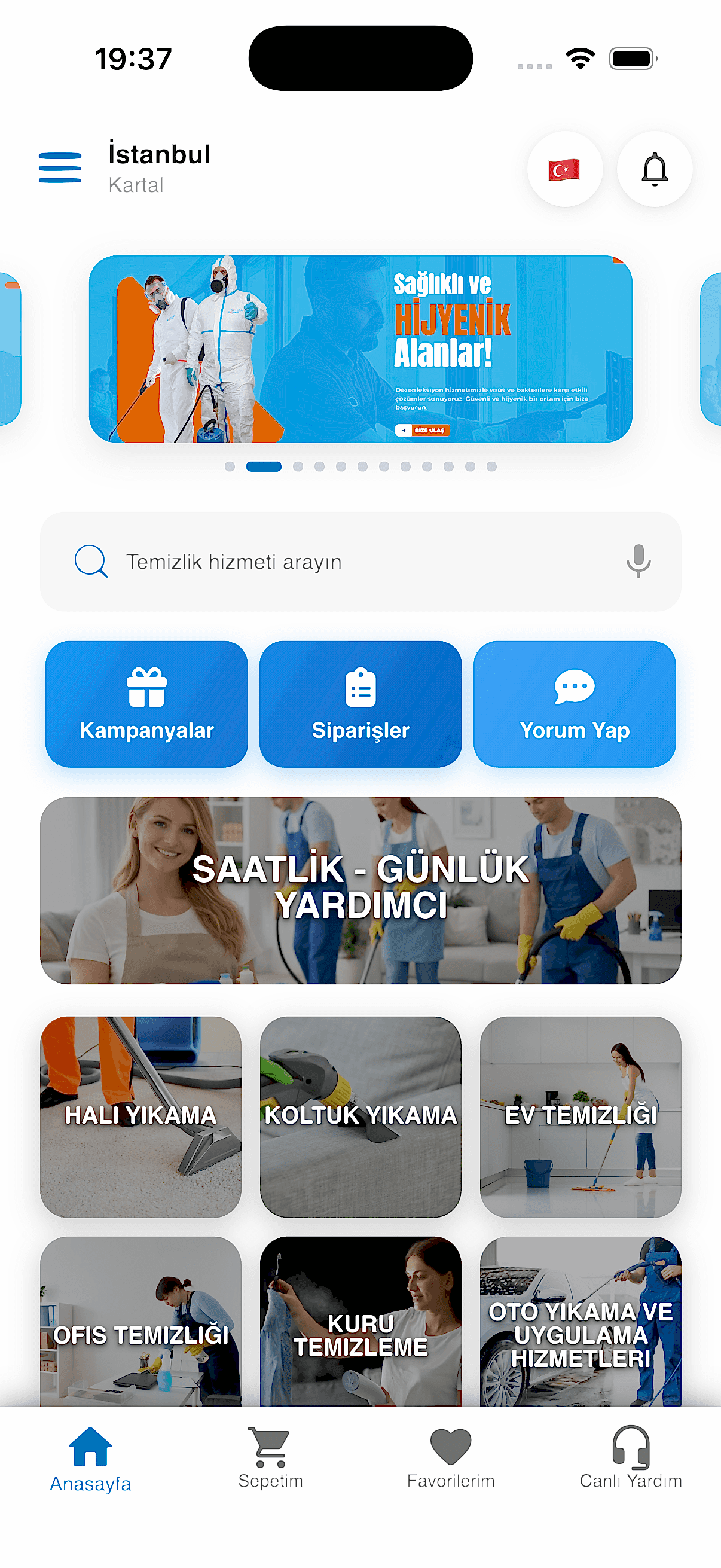 Temizlik Express App